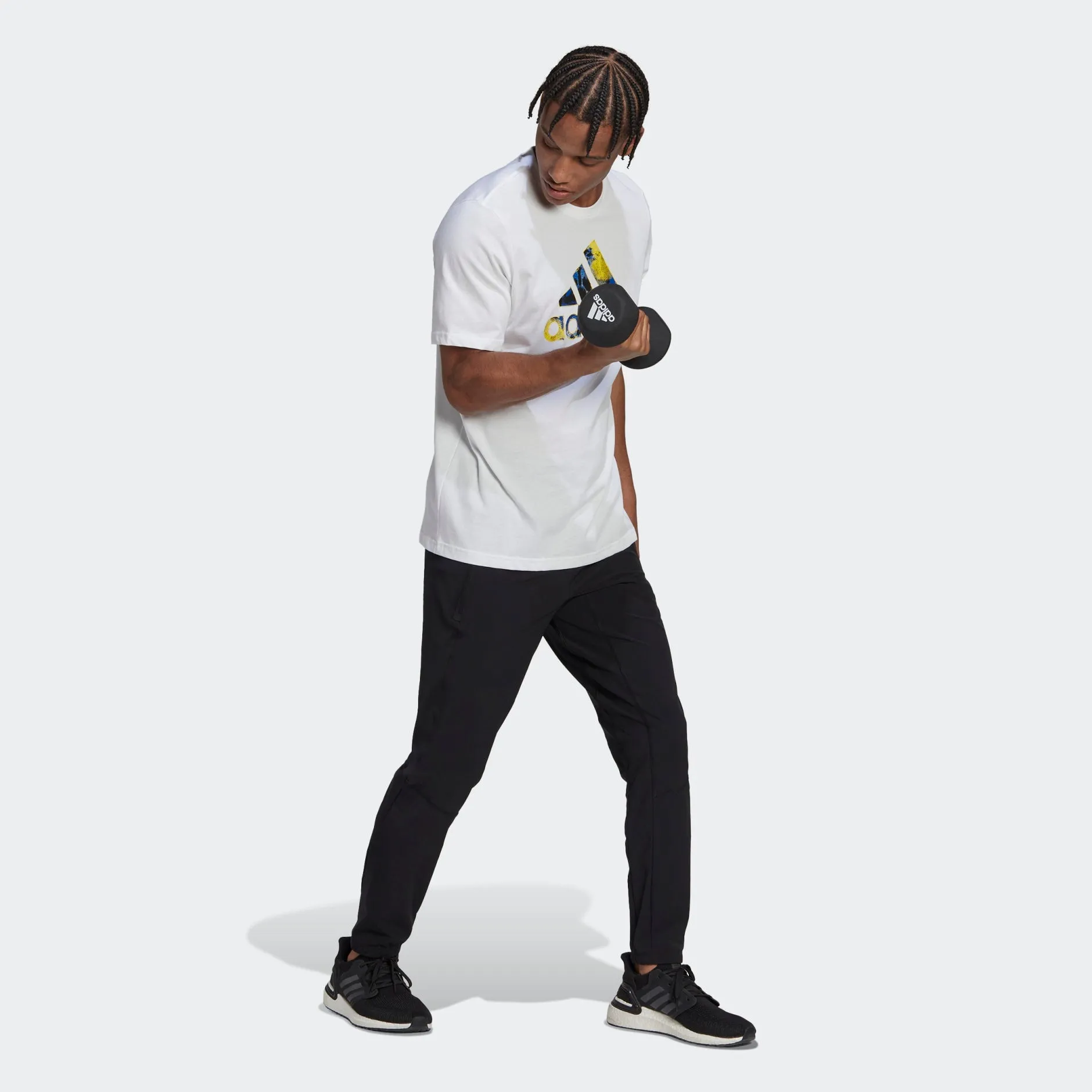 ADIDAS HIIT TRAINING AEROREADY GRAPHIC T-SHIRT - HP0773
