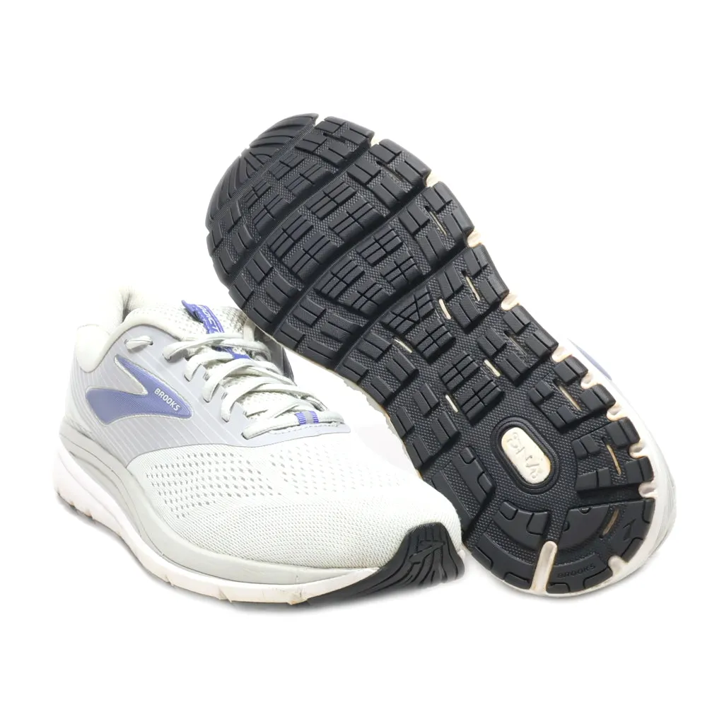 Brooks Addiction 14 Sport Shoes Fabric Grey Colour For Men