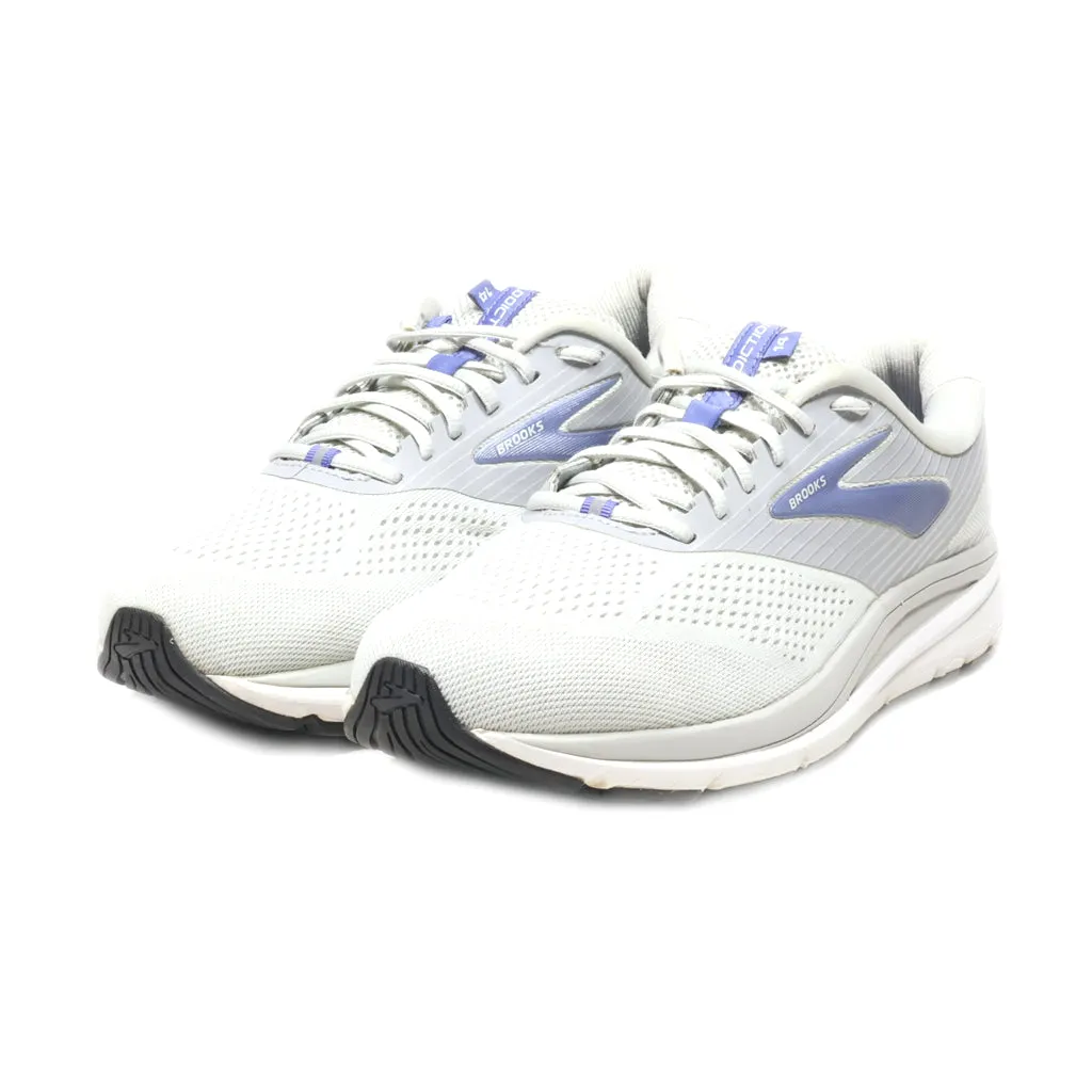 Brooks Addiction 14 Sport Shoes Fabric Grey Colour For Men