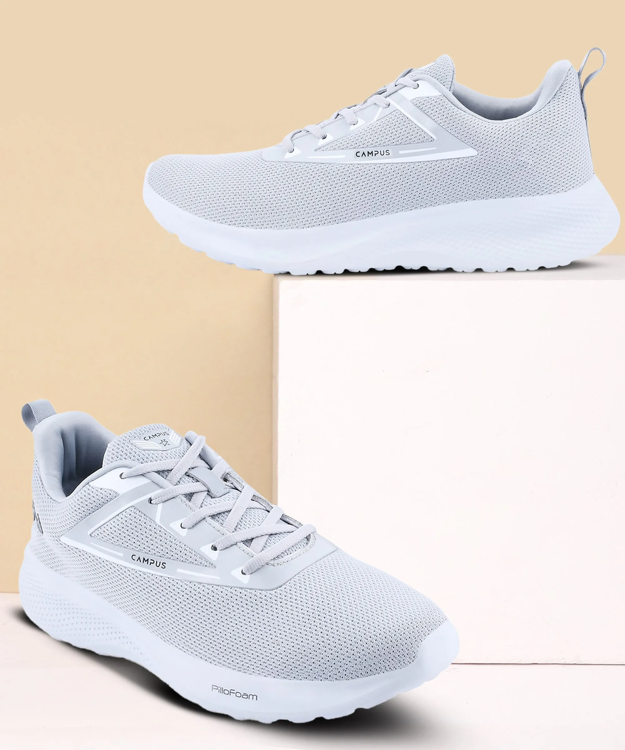 CAD Grey Men's Running Shoes