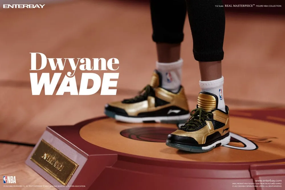 NBA Collection Real Masterpiece Action Figure 1/6 Dwyane Wade 30 Cm