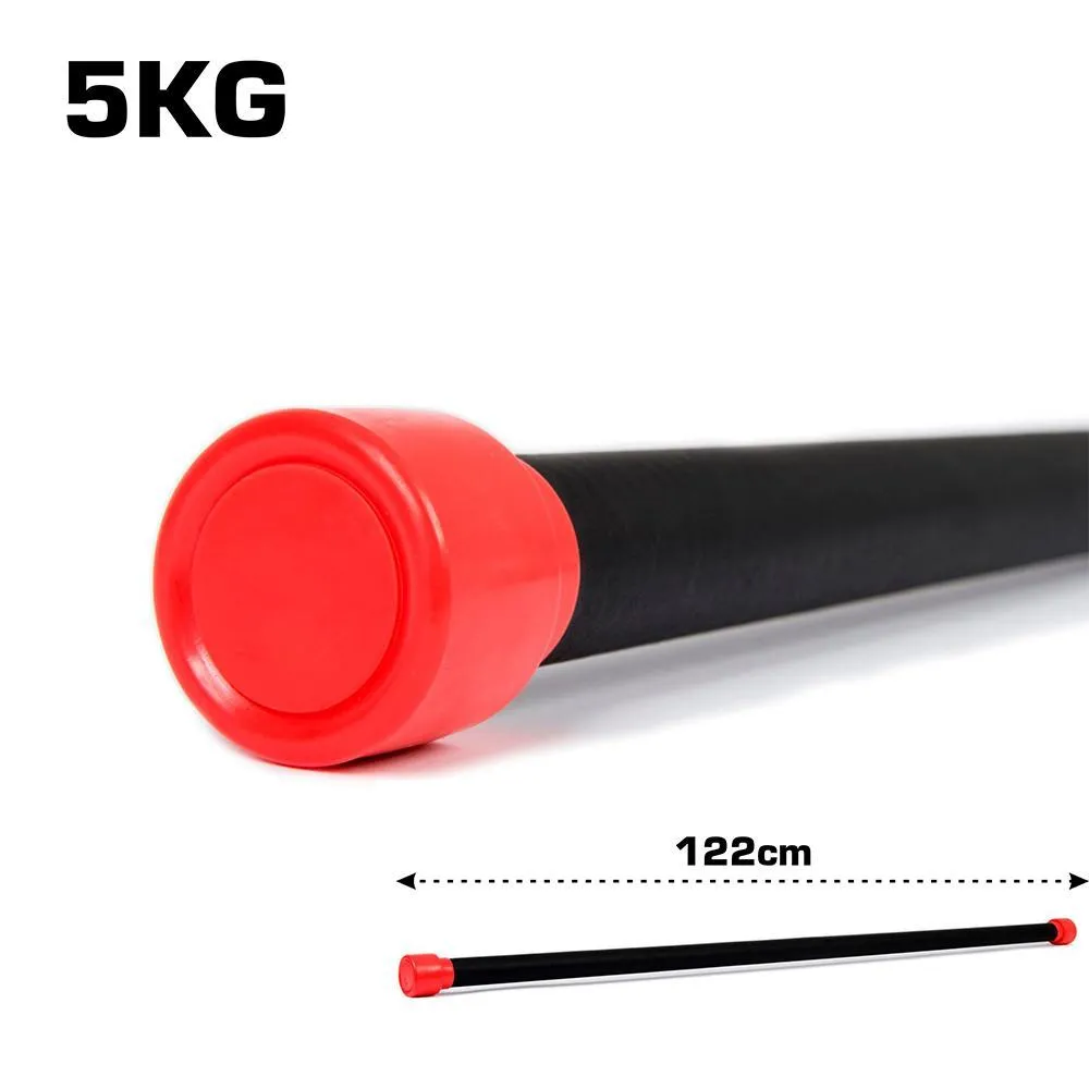 TnP Accessories Aerobic Weighted Bar 1kg - 10kg