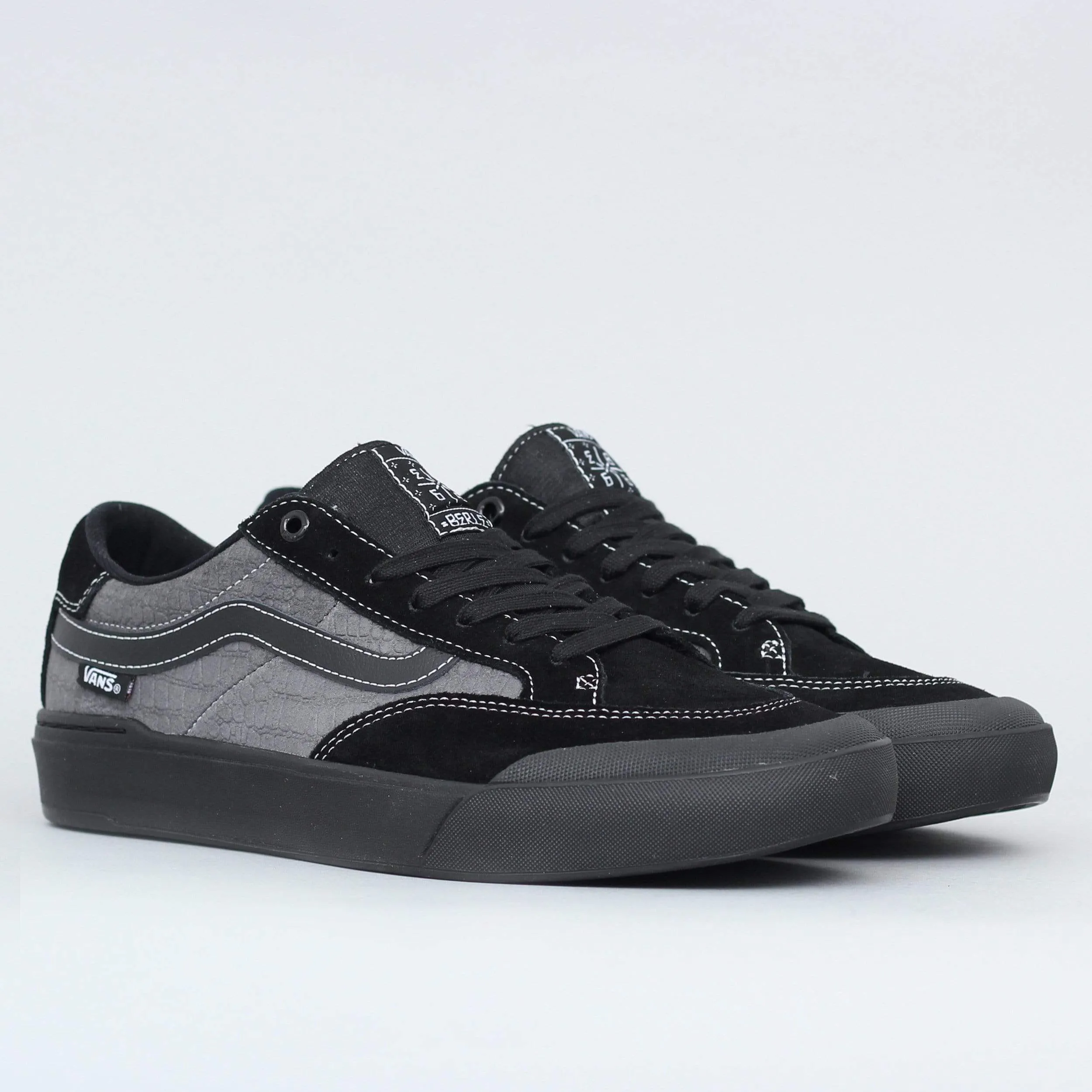 Vans Berle Pro Shoes (Croc) Black / Pewter